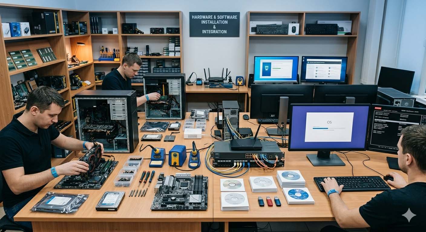 Instalación de Software y Hardware